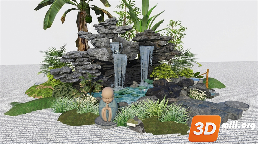 Rockery Skp Files